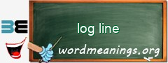 WordMeaning blackboard for log line